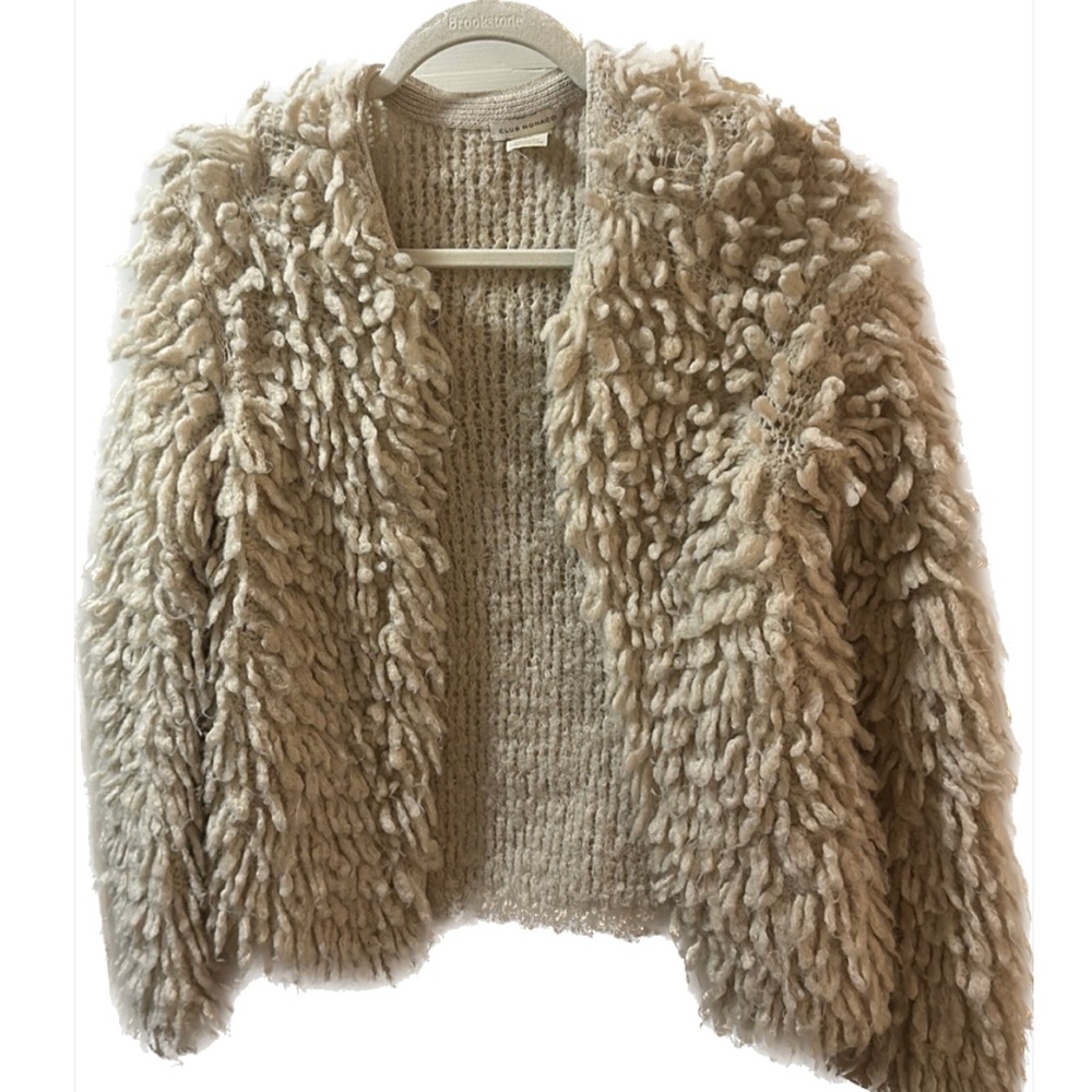 Club Monaco Shaggy Jacket